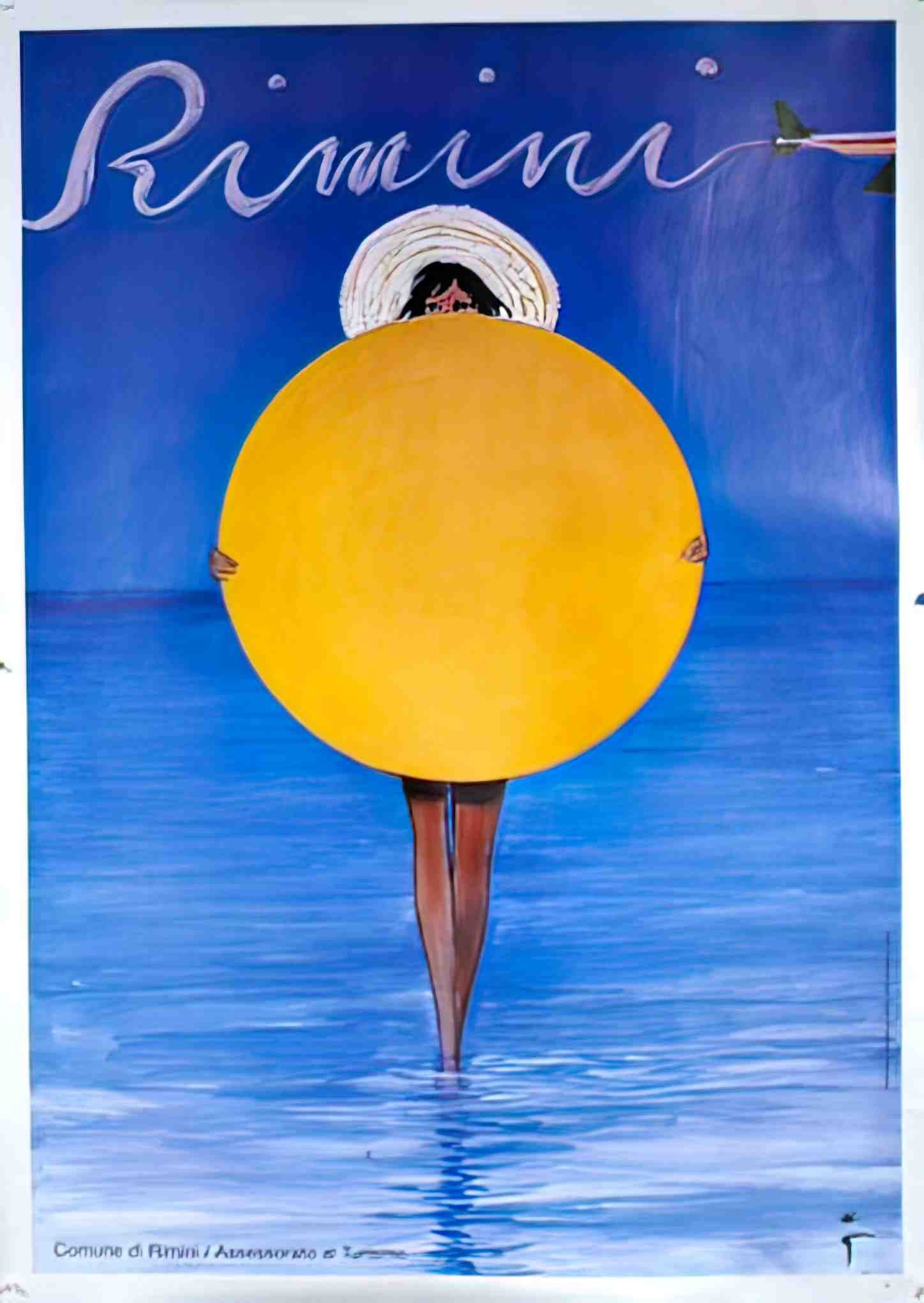 GruauRimini Advert A4 Photo Print