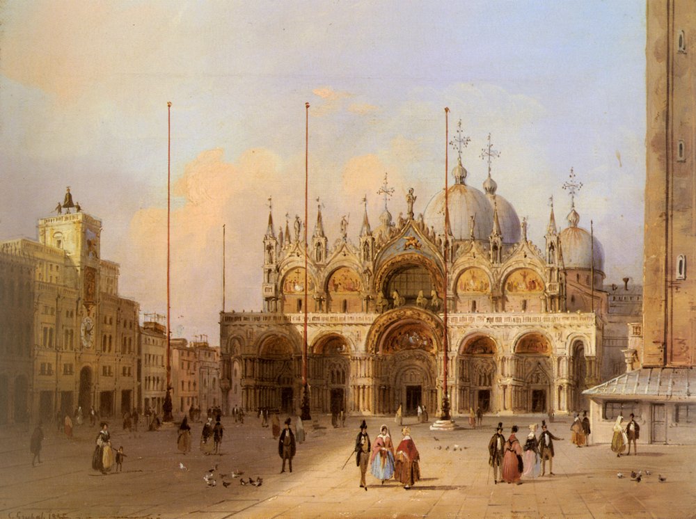 Grubacs Carlo Basilica Di San Marco Art A4 Photo Print