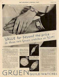 Gruen Watches 1936 Vintage Retro Advert Ads A4 Photo Print