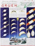 Gruen Watches Curve Vintage Retro Advert Ads A4 Photo Print