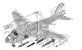 Grumman A 6 Intruder cutaway A4 Photo Print
