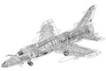 Grumman F 11 Tiger cutaway A4 Photo Print