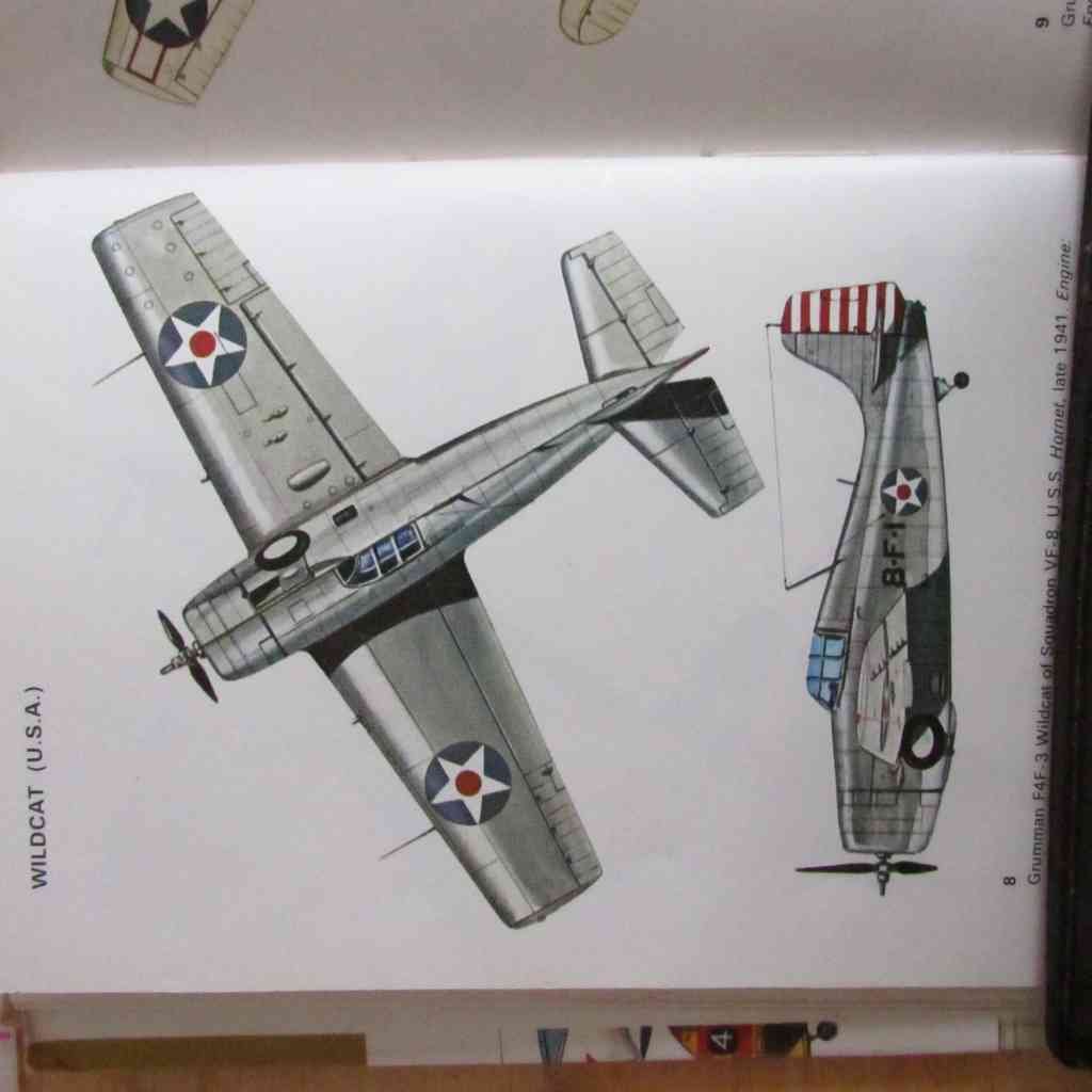 Grumman F4F 3 Wildcat USA 1941 A4 Photo Print