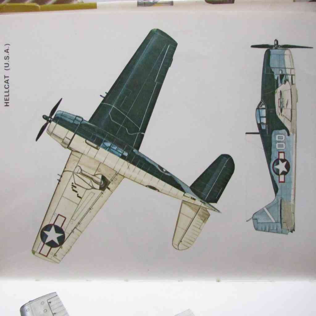 Grumman F6F 3 Hellcat USA 1943 A4 Photo Print