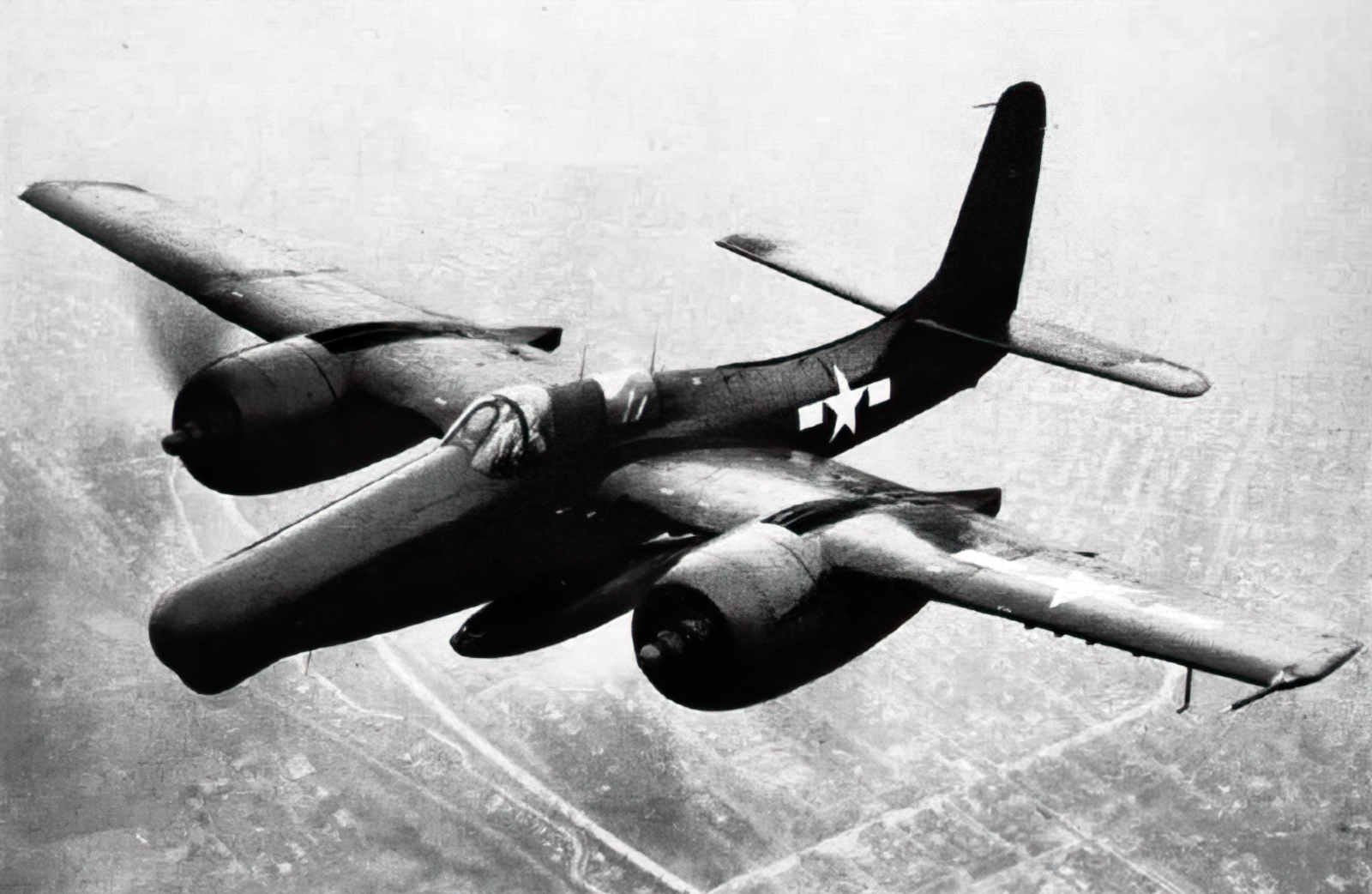 Grumman F7f Tigercat 9 A4 Photo Print