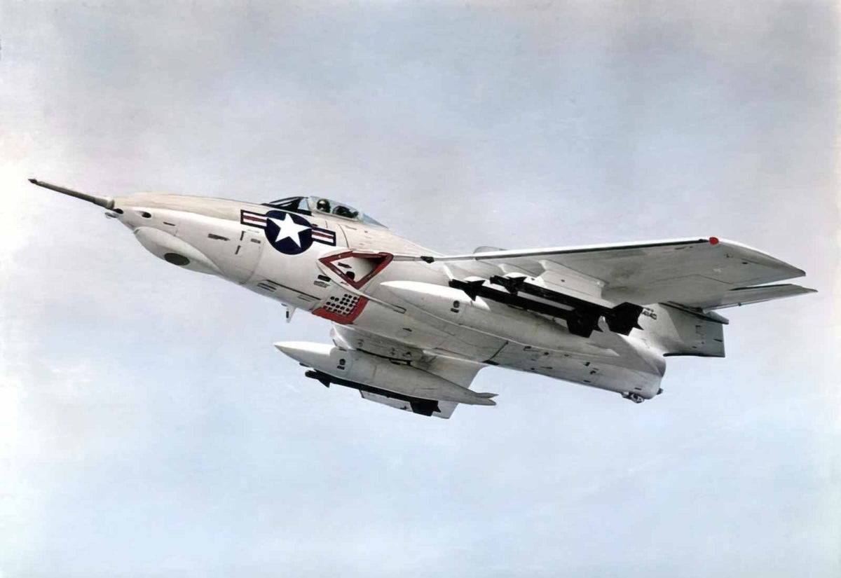 Grumman F9f Cougar 22 A4 Photo Print
