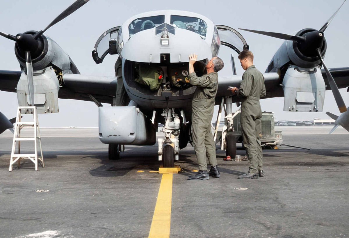Grumman Ov1 Mohawk 11 A4 Photo Print