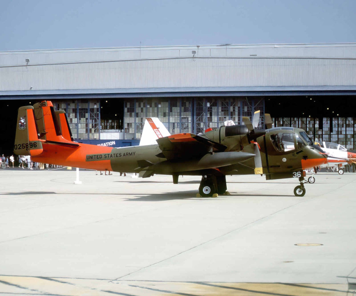Grumman Ov1 Mohawk 15 A4 Photo Print