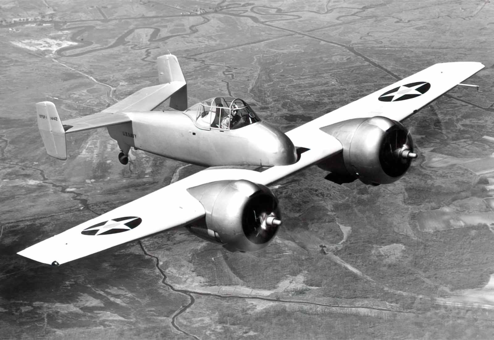 Grumman Xf5f Skyrocket Navy Fighter Prototype United States A4 Photo Print