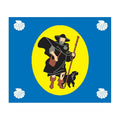 Gruzdziai City Flag N6753 A4 Photo Print