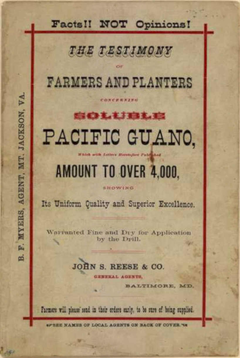Guano Farmers Reese Vintage Retro Advert Ads A4 Photo Print