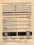 Guard Chains Belts Vintage Retro Advert Ads A4 Photo Print