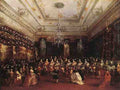 Guardi Francesco Ladies Concert At The Philharmonic Hall A4 Photo Print