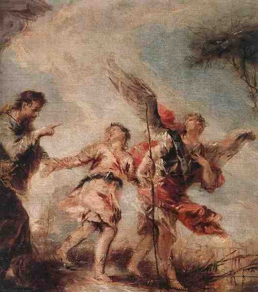 Guardi Gianantonio The Departure Of Tobias 5 A4 Photo Print