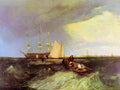 Guardship At The Great Nore Joseph Mallord Turner A4 Photo Print