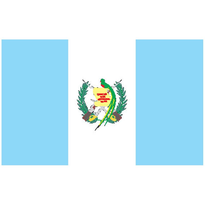 Guatemala Flag N1815 A4 Photo Print