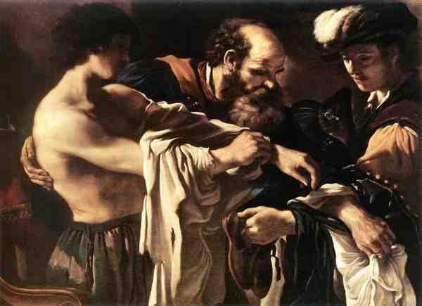 Guercino Return Of The Prodigal Son 5 A4 Photo Print