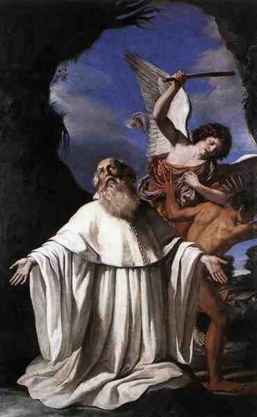 Guercino St Romuald 5 A4 Photo Print
