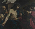 Guercino The Incredulity of Saint Thomas A4 Photo Print