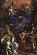 Guercino The Patron Saints Of Modena 5 A4 Photo Print