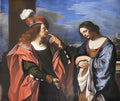 Giulio Cesare Procaccini madonna and child with saints francis and do Art A4 Photo Print