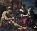 Guercino erminia and the shepherd 1620 Art A4 Photo Print