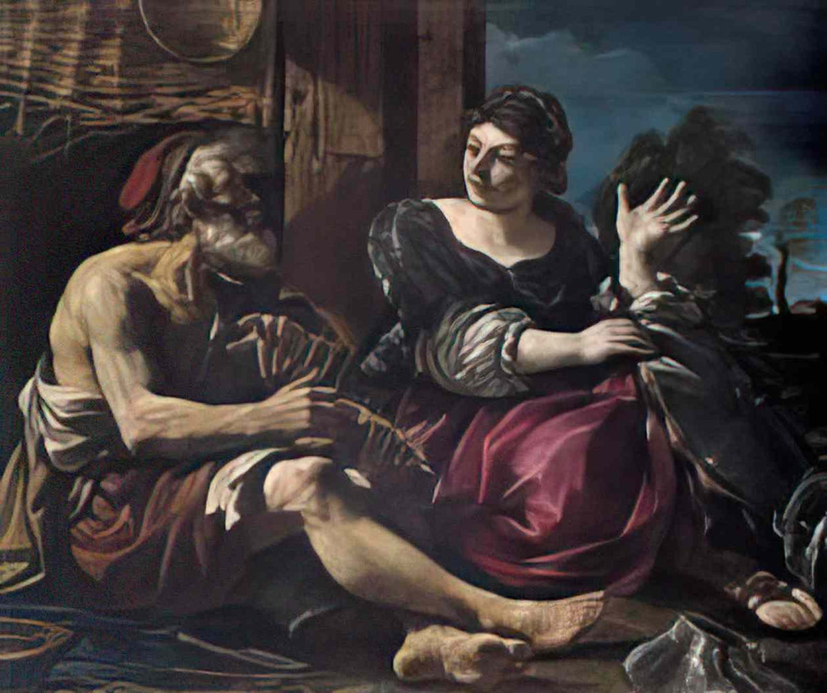 Guercino erminia and the shepherd 1620 Art A4 Photo Print