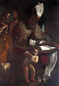 Giuseppe Maria Crespi dice players 1745 Art A4 Photo Print