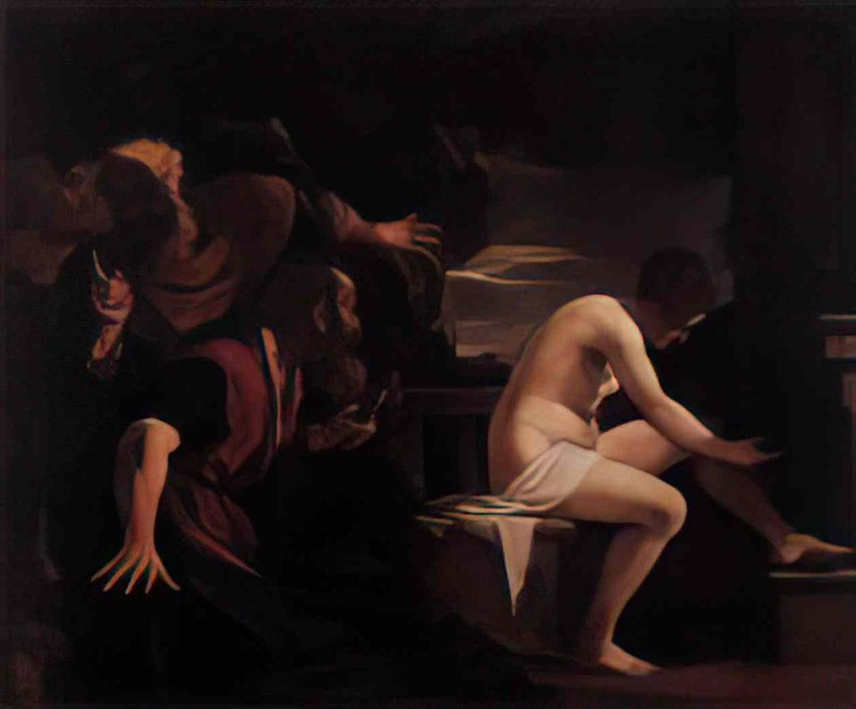 Giuseppe Maria Crespi saint jerome in the desert 1720 Art A4 Photo Print