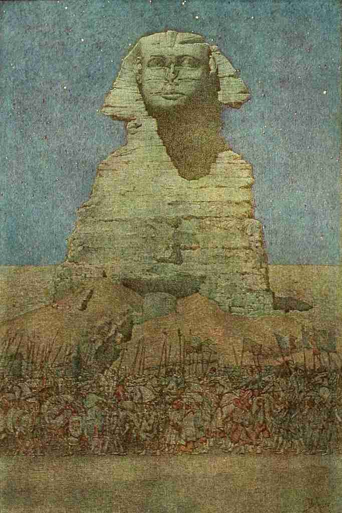 Guerin Jules 1866 1946 Egypt and its Monuments 1908 The Spinx A4 Photo Print