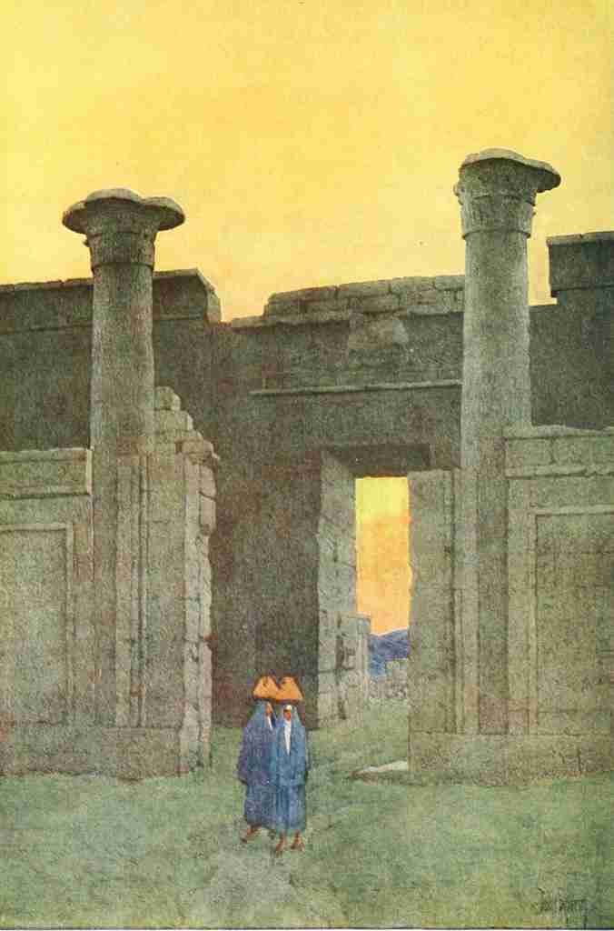Guerin Jules 1866 1946 Egypt and its Monuments 1908 The Temple of Medinet Abu A4 Photo Print
