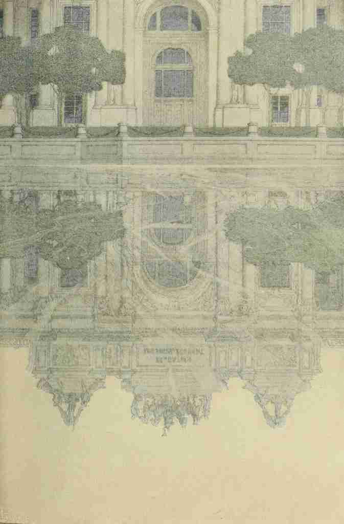 Guerin Jules 1866 1946 Scribners 35 1904 Education Building A4 Photo Print