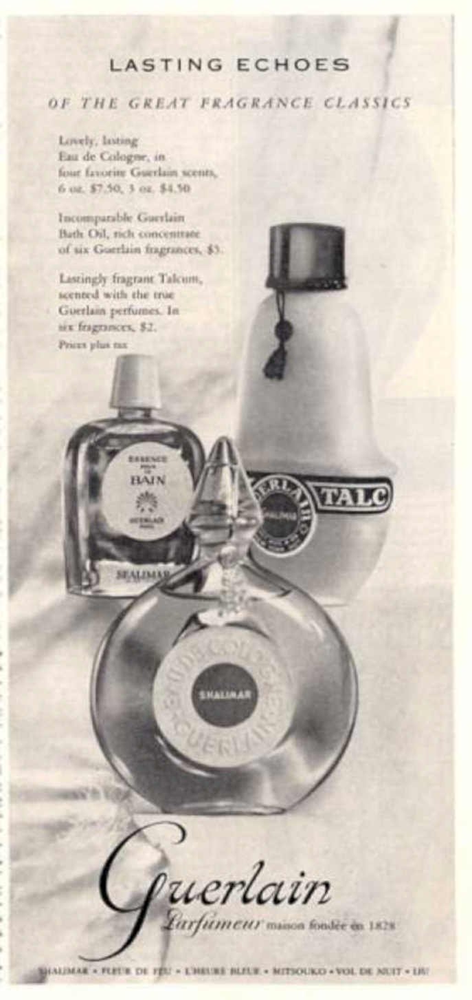 Guerlain Fragrance Classics Vintage Retro Advert Ads A4 Photo Print