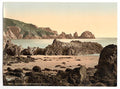 Guernsey Moulin Huet Bay I Channel Islands Vintage A4 Photo Print