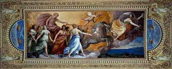 Guido Reni Aurora 5 A4 Photo Print