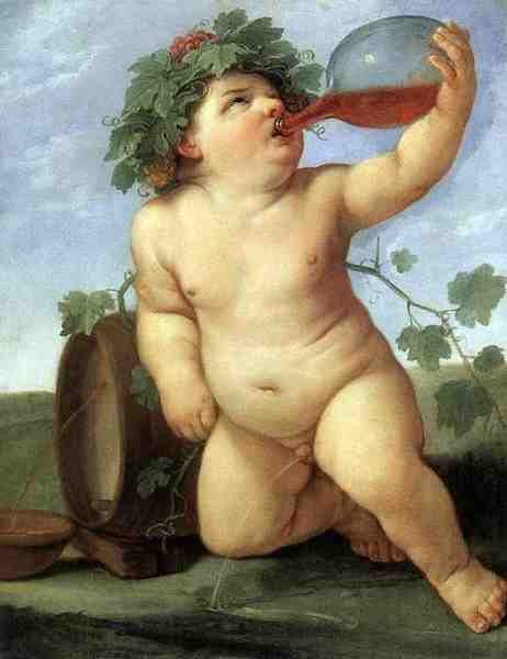 Guido Reni Drinking Bacchus 5 A4 Photo Print