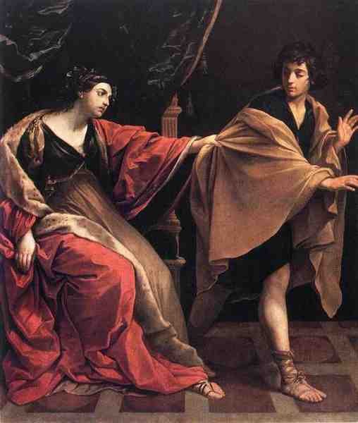 Guido Reni Joseph And Potiphars Wife 5 A4 Photo Print