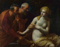 Guido Reni Susannah and the Elders A4 Photo Print