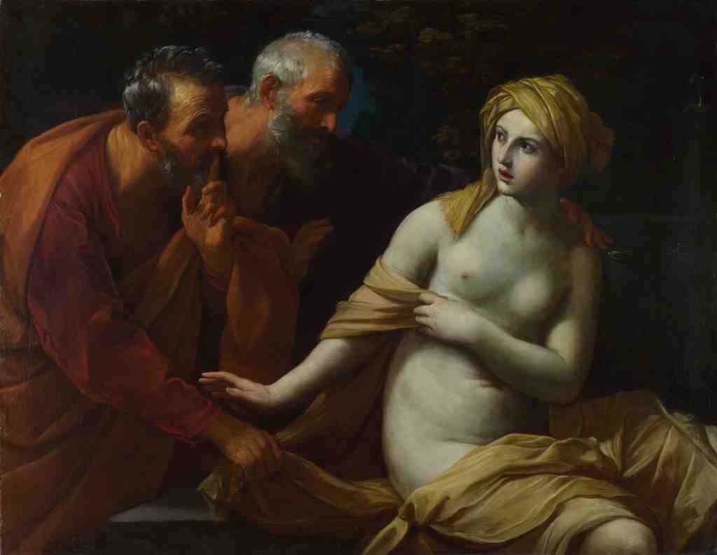 Guido Reni Susannah and the Elders A4 Photo Print
