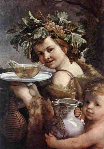 Guido Reni The Boy Bacchus 5 A4 Photo Print