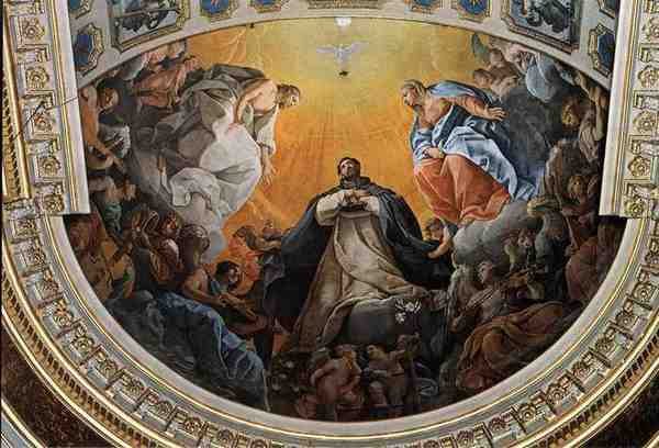 Guido Reni The Glory Of St Dominic 5 A4 Photo Print