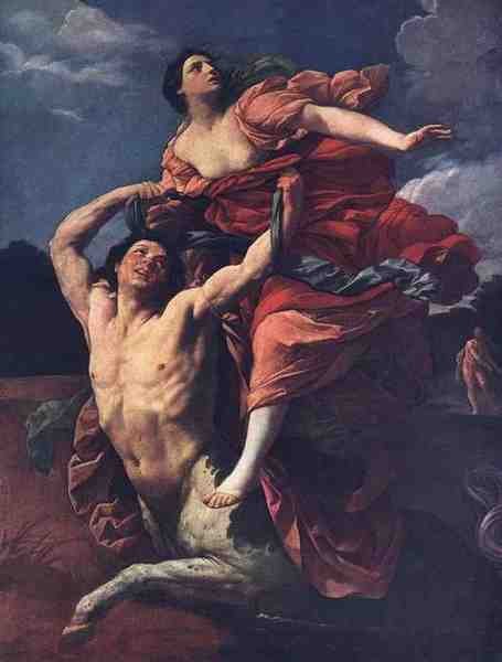 Guido Reni The Rape Of Dejanira 5 A4 Photo Print