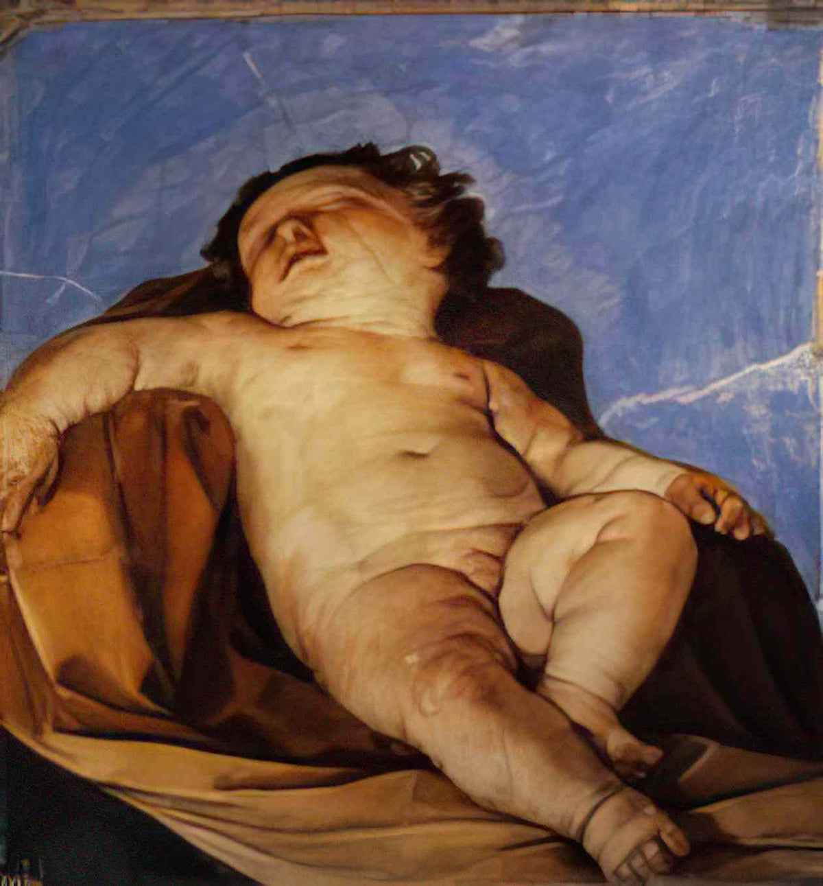 Guido Reni cherub sleeps 1627 Art A4 Photo Print