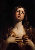 Guido Reni mary magdalene 1616 Art A4 Photo Print