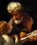 Guido Reni saint matthew 1621 Art A4 Photo Print