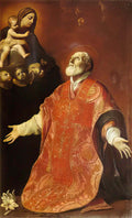Guido Reni st filippo neri in ecstasy 1614 Art A4 Photo Print