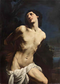 Guercino crucifixion Art A4 Photo Print