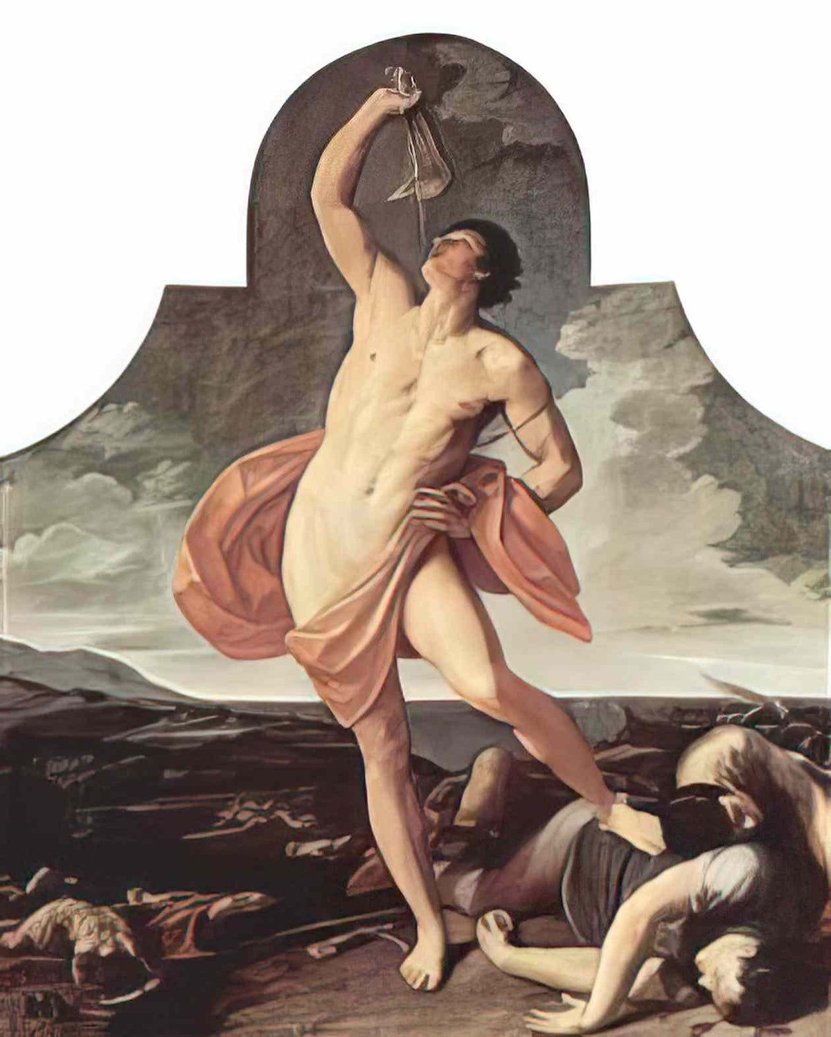 Guido Reni the victorious samson 1612 Art A4 Photo Print