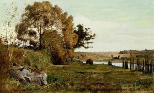 Guigou Paul Camille An Autumn Morning A4 Photo Print