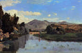 Guigou Paul Camille The Aiguebrun River at Lourmarin A4 Photo Print